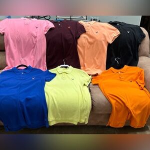 American Eagle large polos